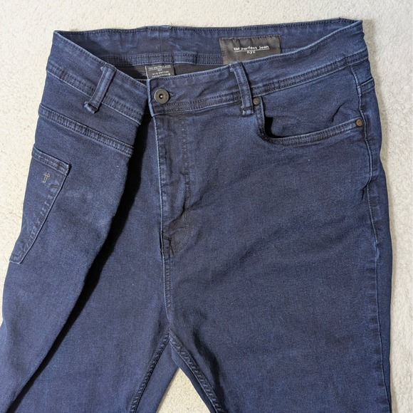 The Perfect Jean Nyc Other - The Perfect Jean NYC Skinny Jeans Men 42x30 Blue Stretch Dark Wash Denim